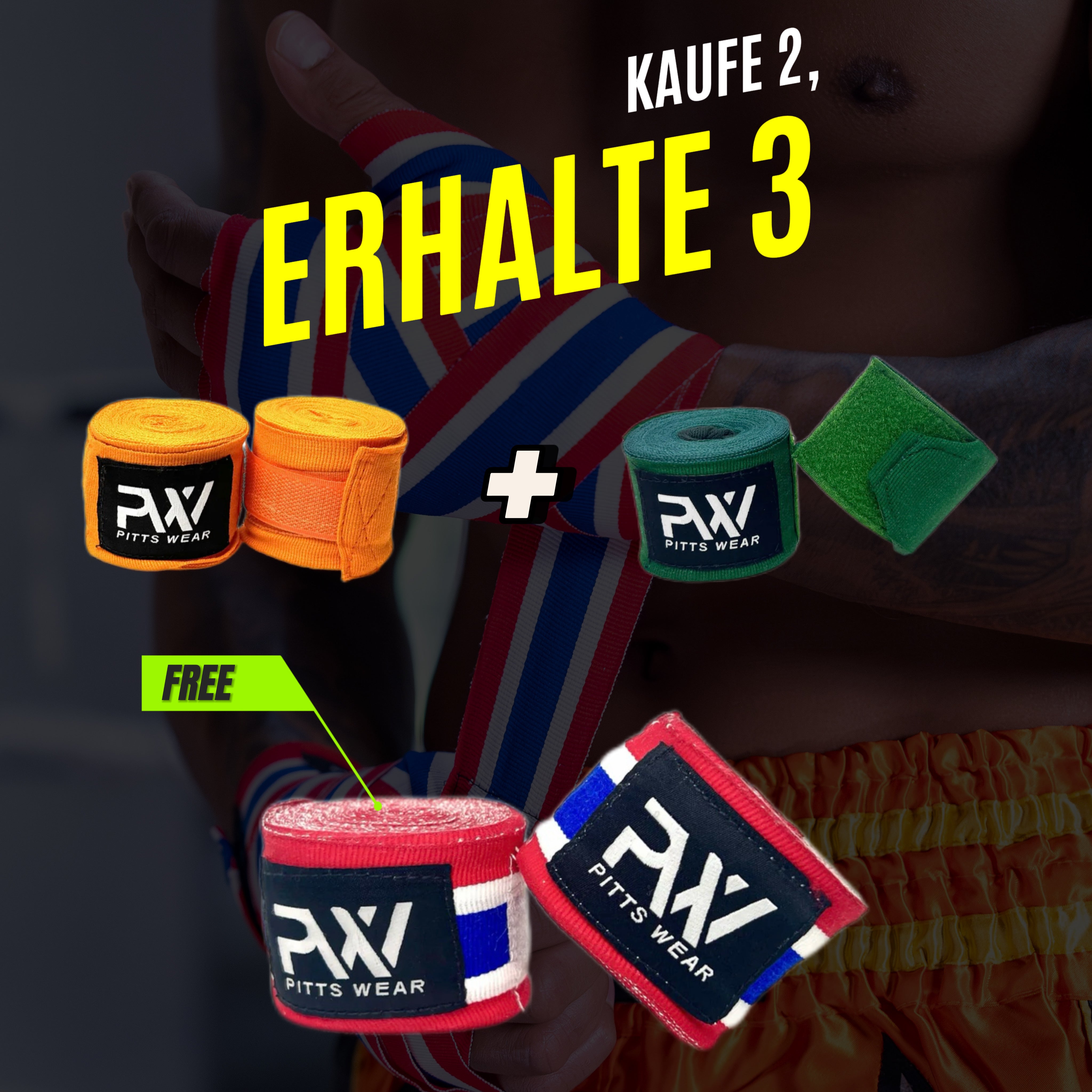 3 für 2 Bandagen 4,5m