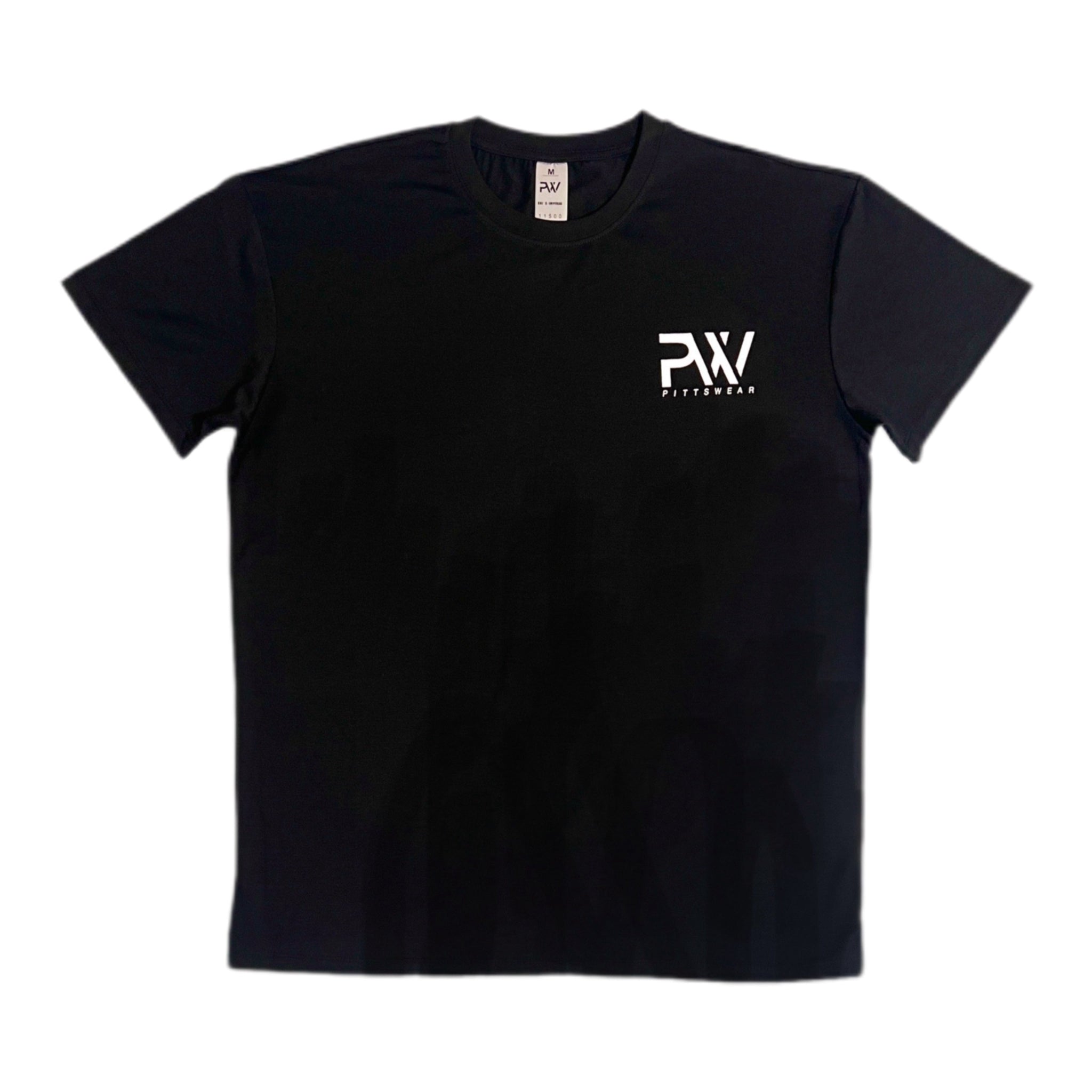 T-Shirt in schwarz von PittsWear