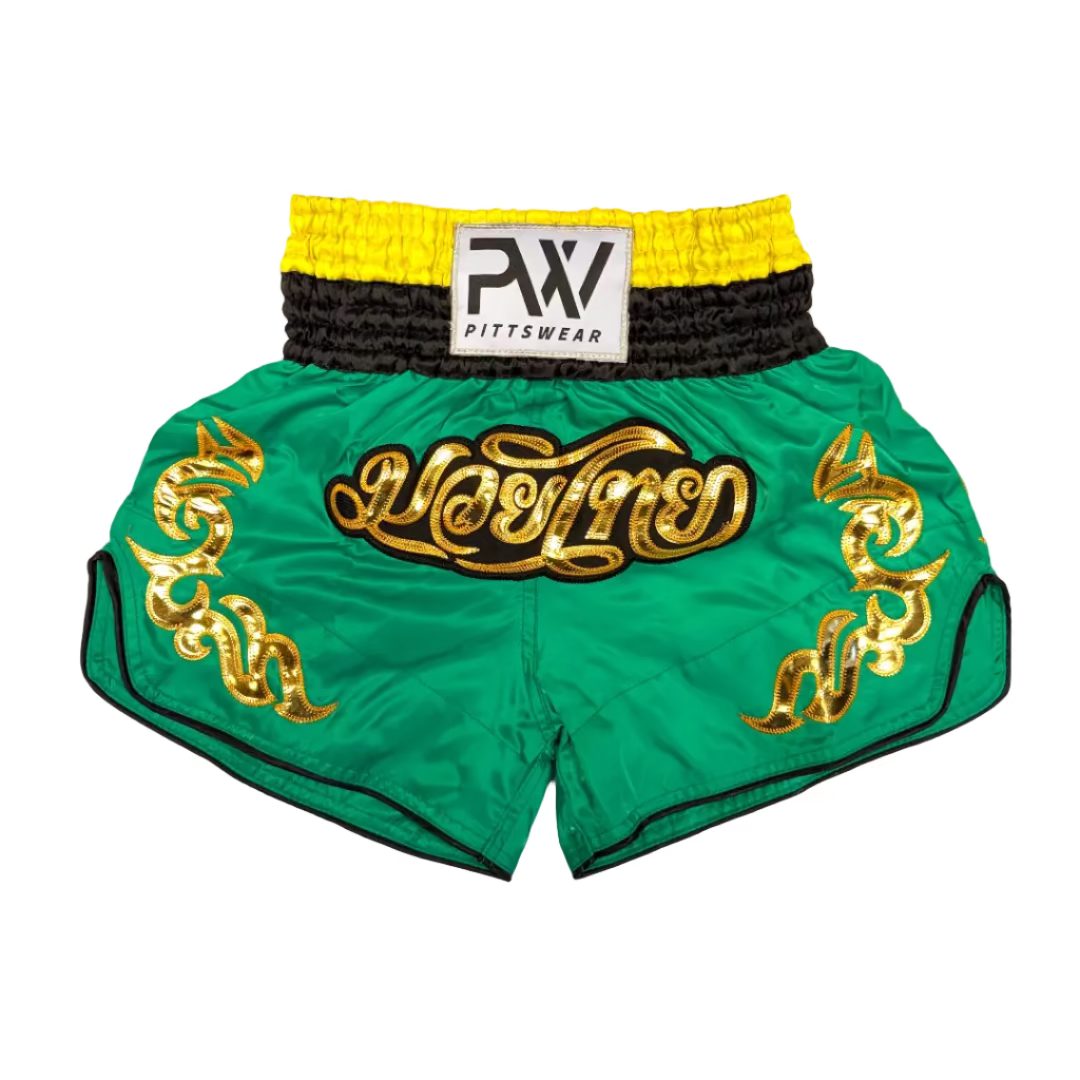 Thaibox Hose von Pittswear in grün