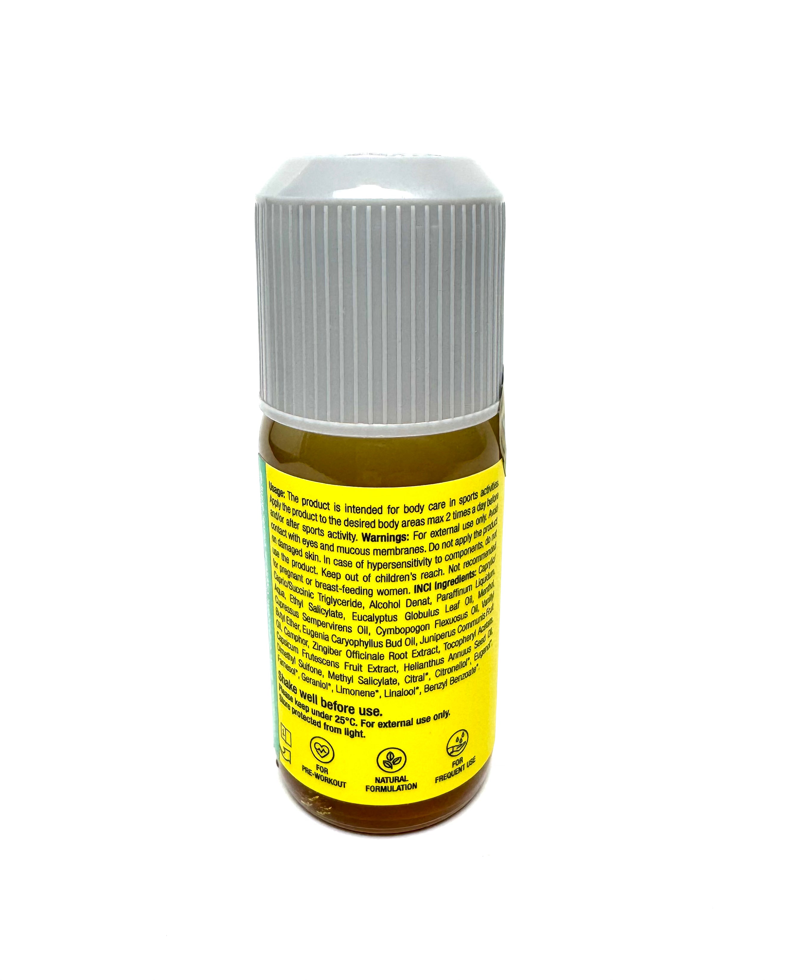 NAMMAN Muay Thai Öl 120ml, Seitenansicht