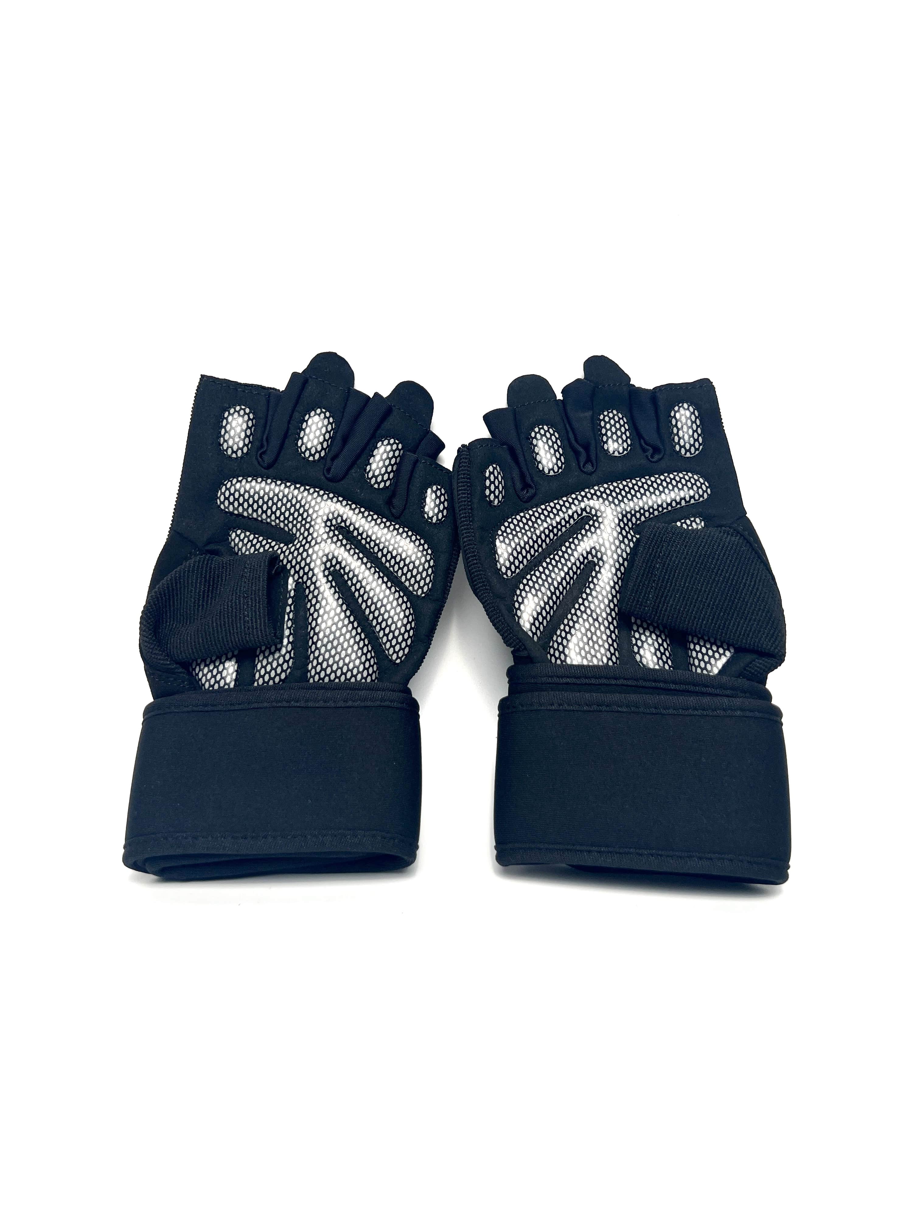 PittsWear Trainingshandschuhe in Schwarz, Paaransicht