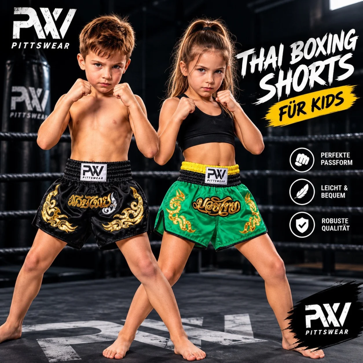 Kinder Muay Thai Hosen - Set