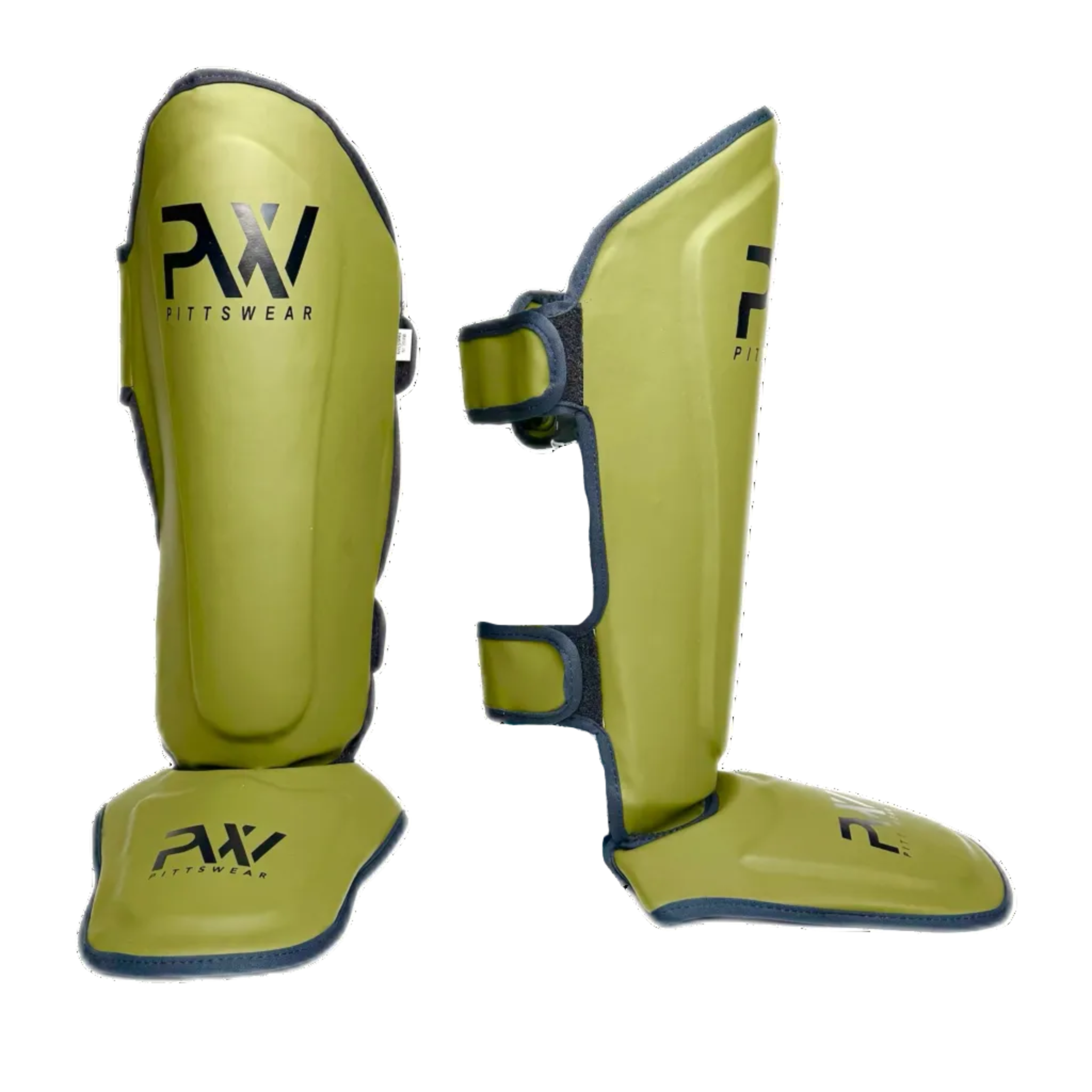 Kampfsport schienbeinschoner khaki von pittswear